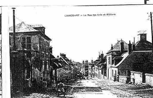 Ville de LIANCOURT Carte postale ancienne