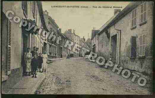 Ville de LIANCOURTSAINTPIERRE Carte postale ancienne