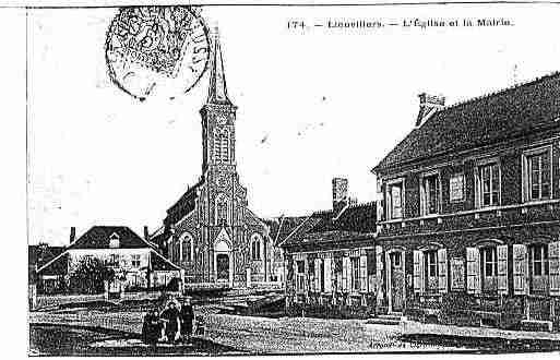 Ville de LIEUVILLERS Carte postale ancienne