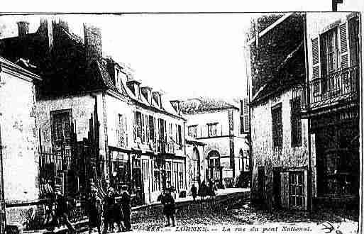 Ville de LORMES Carte postale ancienne