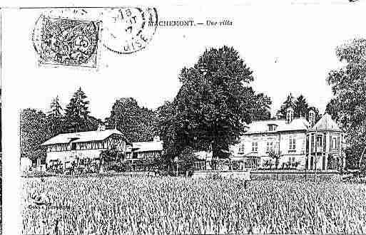 Ville de MACHEMONT Carte postale ancienne