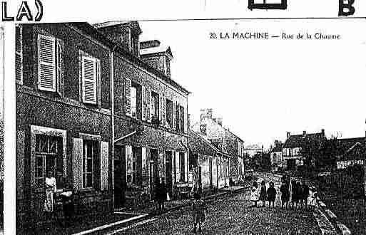 Ville de MACHINE(LA) Carte postale ancienne