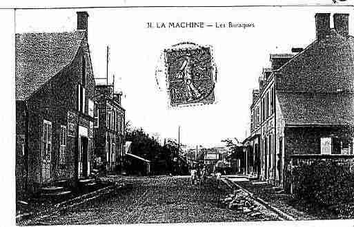 Ville de MACHINE(LA) Carte postale ancienne