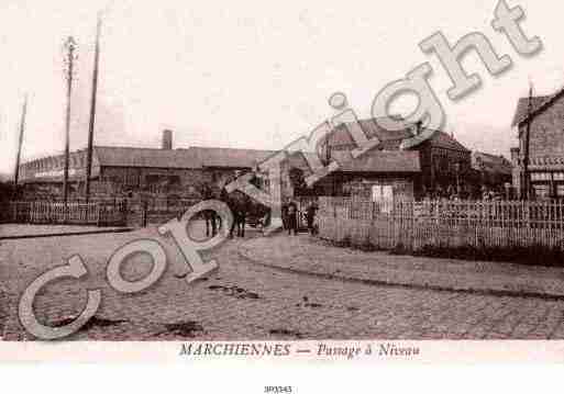 Ville de MARCHIENNES Carte postale ancienne