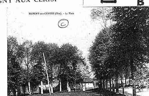 Ville de MARGNYAUXCERISES Carte postale ancienne