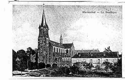 Ville de MARIENTHAL Carte postale ancienne