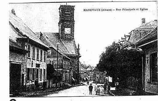 Ville de MASEVAUX Carte postale ancienne