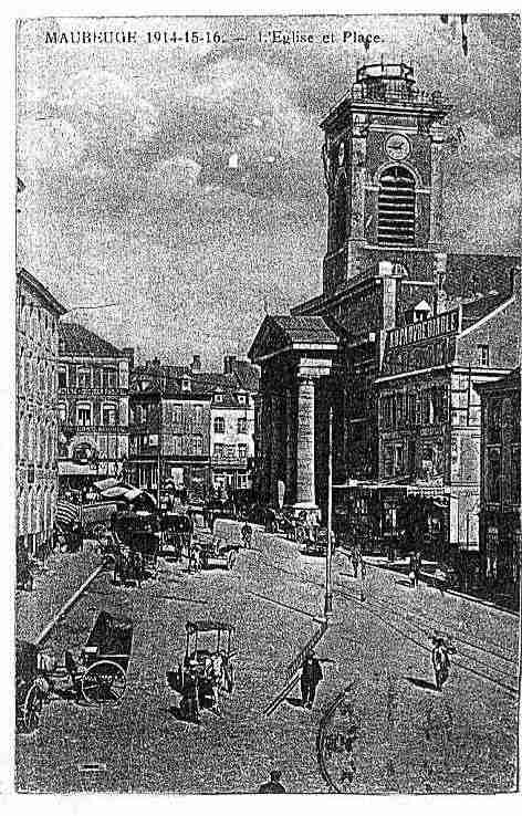 Ville de MAUBEUGE Carte postale ancienne