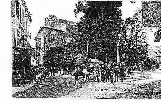 Ville de MAULEONLICHARRE Carte postale ancienne