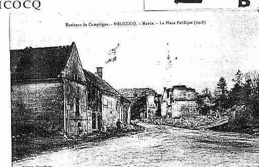 Ville de MELICOCQ Carte postale ancienne