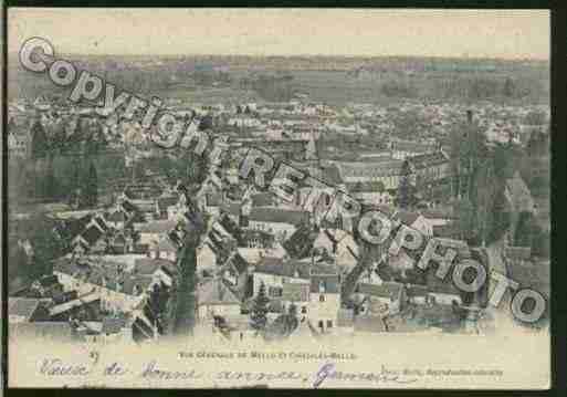 Ville de MELLO Carte postale ancienne