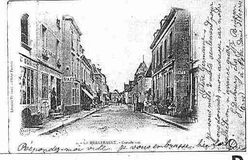 Ville de MERLERAULT(LE) Carte postale ancienne