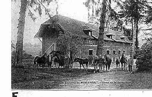 Ville de MERLERAULT(LE) Carte postale ancienne