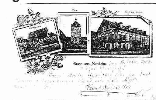 Ville de MOLSHEIM Carte postale ancienne