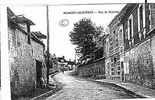 Ville de MONCHYHUMIERES Carte postale ancienne