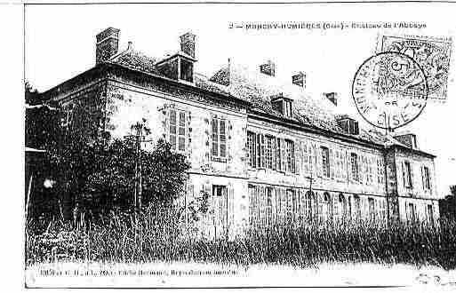 Ville de MONCHYHUMIERES Carte postale ancienne