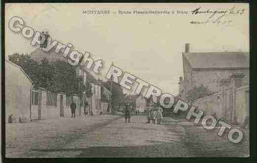 Ville de MONTAGNYSAINTEFELICITE Carte postale ancienne