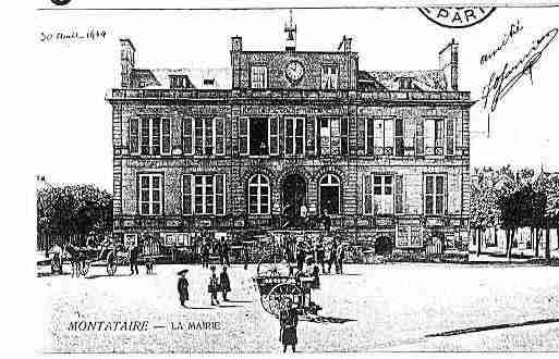 Ville de MONTATAIRE Carte postale ancienne