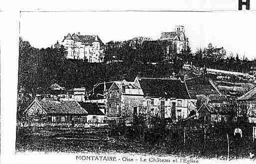 Ville de MONTATAIRE Carte postale ancienne