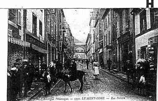 Ville de MONTDORE Carte postale ancienne