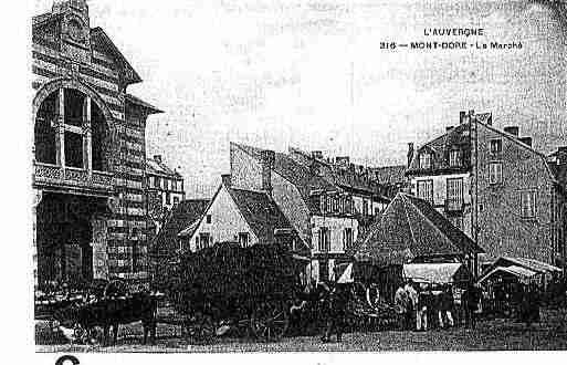 Ville de MONTDORE Carte postale ancienne