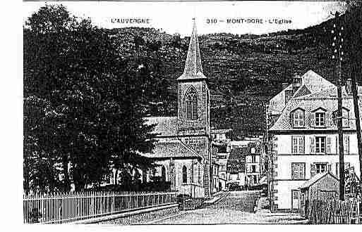 Ville de MONTDORE Carte postale ancienne