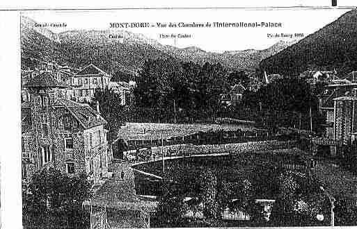 Ville de MONTDORE Carte postale ancienne