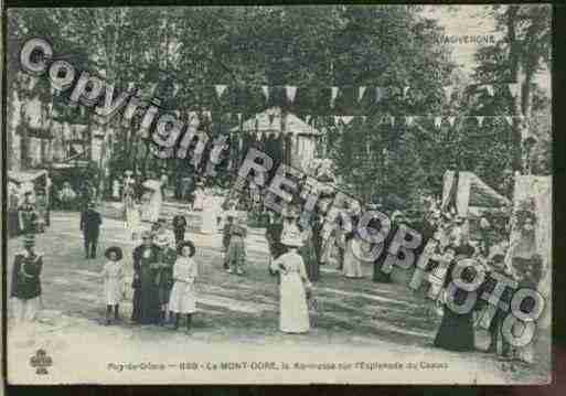 Ville de MONTDORE Carte postale ancienne