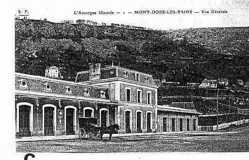 Ville de MONTDORE Carte postale ancienne