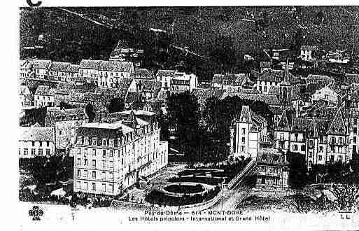 Ville de MONTDORE Carte postale ancienne