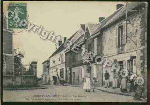 Ville de MONTJAVOULT Carte postale ancienne