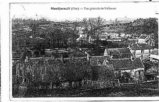 Ville de MONTJAVOULT Carte postale ancienne