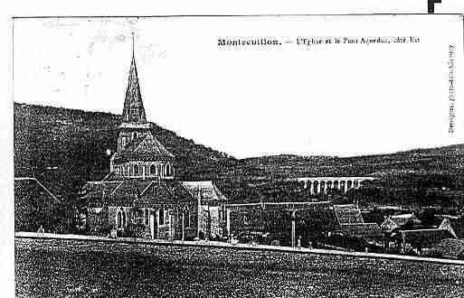 Ville de MONTREUILLON Carte postale ancienne