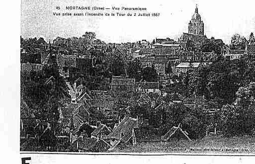 Ville de MORTAGNEAUPERCHE Carte postale ancienne