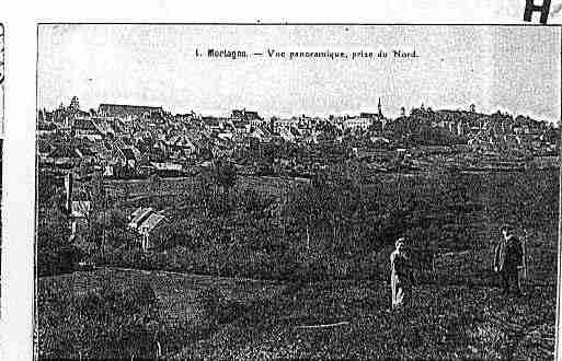 Ville de MORTAGNEAUPERCHE Carte postale ancienne