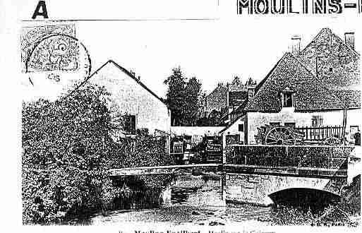 Ville de MOULINSENGILBERT Carte postale ancienne