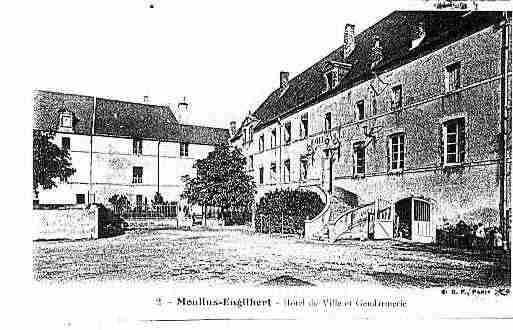 Ville de MOULINSENGILBERT Carte postale ancienne