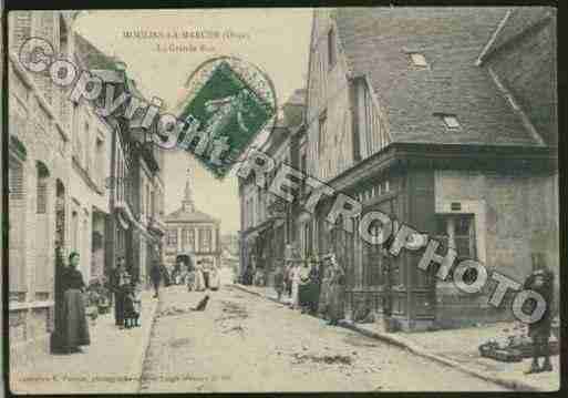 Ville de MOULINSLAMARCHE Carte postale ancienne