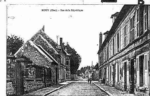 Ville de MOUY Carte postale ancienne