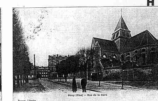 Ville de MOUY Carte postale ancienne