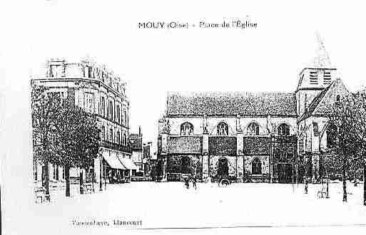 Ville de MOUY Carte postale ancienne