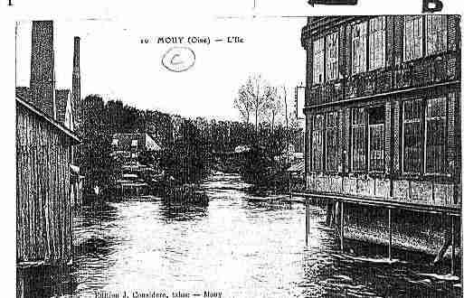 Ville de MOUY Carte postale ancienne