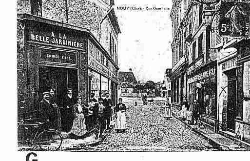 Ville de MOUY Carte postale ancienne