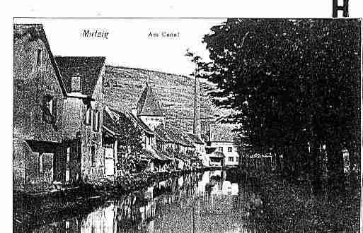 Ville de MUTZIG Carte postale ancienne