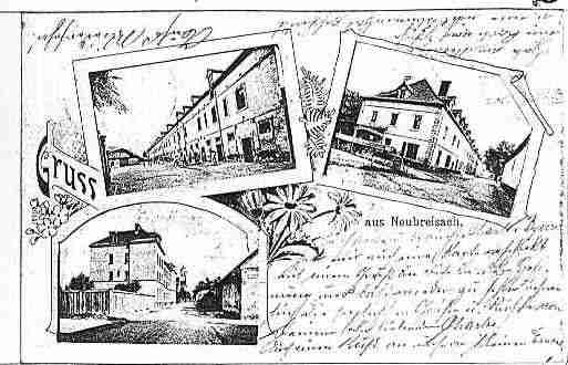 Ville de NEUFBRISACH Carte postale ancienne