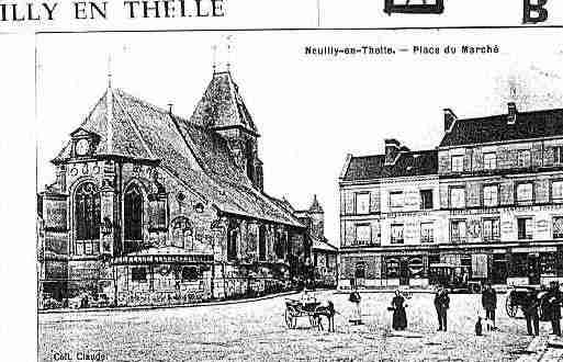 Ville de NEUILLYENTHELLE Carte postale ancienne