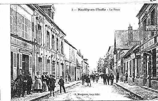 Ville de NEUILLYENTHELLE Carte postale ancienne