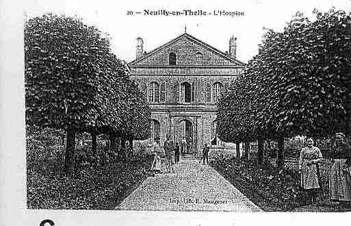 Ville de NEUILLYENTHELLE Carte postale ancienne