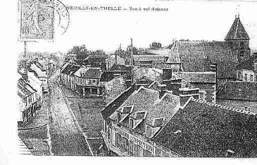 Ville de NEUILLYENTHELLE Carte postale ancienne