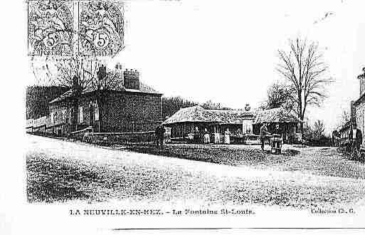 Ville de NEUVILLEENHEZ(LA) Carte postale ancienne